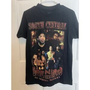 NEW Boyz N The Hood Men's S Band T Shirt South Central Graphic Short Sleeve Tee